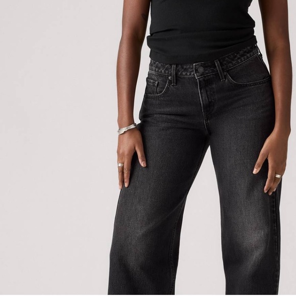 Levi’s Low Loose Jeans - Tech Storm Wash - Picture 4 of 12